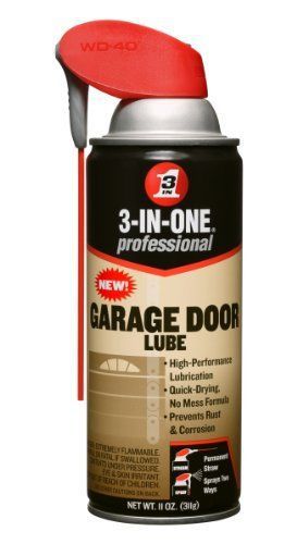 3-In-One 100584 Professional Garage Door Lubricant Spray, 11 Oz. (Pack Of 1) New