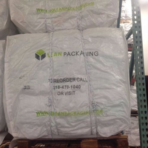 New bulk bags 35x35x50&#034; fibc (super sack) tote bag 2500lb  (pallet of 50) for sale