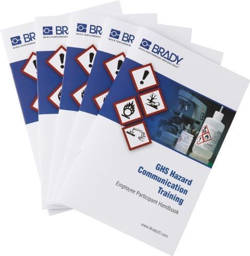 Brady 132429 GHS Hazcom Training Program Employee Handbooks (5)