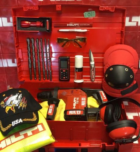 Hilti te 15 hammer drill, l@@k, free laser distance meter, germany, fast ship for sale