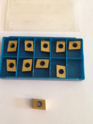 Ingersoll 10 Pack Of Carbide Inserts DNE 324-07 Grade 557A New