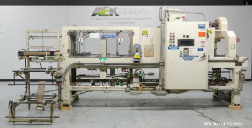 Used- arpac model 105 tw-24 automatic tray wrap shrink bundler. machine is capab for sale