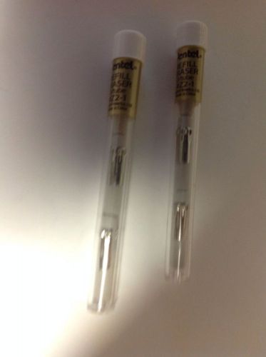 2 Tubes of Pentel Automatic Pencil Refill Eraser Z2-1 (3/Tube)