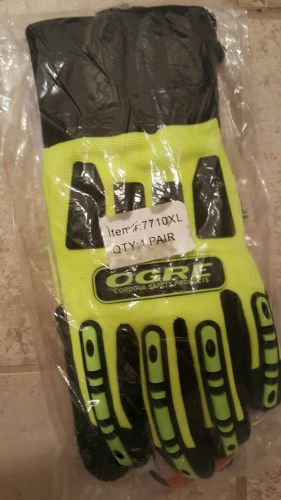 Ogre insulated impact gloves cut resistant, Size extra large (XL)