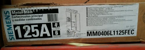 Siemens Meter Main MM0406L1125FEC