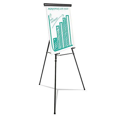 Heavy duty presentation easel, 69&#034; maximum height, metal, black, sold as 1 each for sale