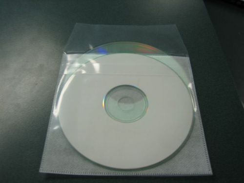 200 NEW DOUBLE CD PP SLEEVES W/NON-WOVEN LINER PS15