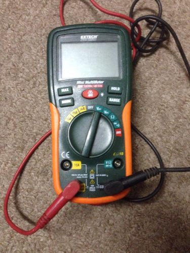 Extech EX210 8 Function Digital Mini MultiMeter with IR Thermometer