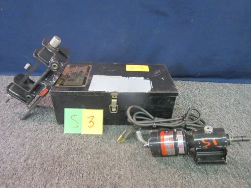 DUMORE HAND GRINDER SERIES 10-251 1.2 AMP TOOL 0-60 HZ ELECTRIC 115 VOLTS USED