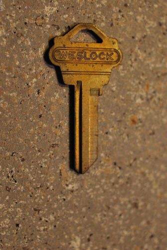 Vintage Weslock 12344 keyblanks for Weslock