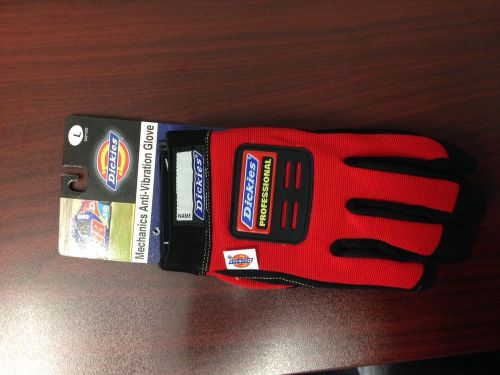 Dickies Mechanics Gloves Size Large Red