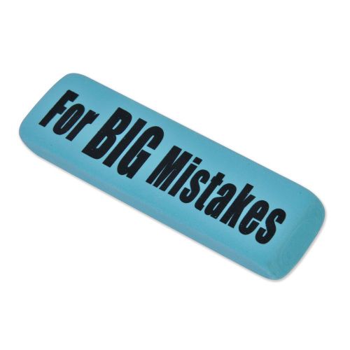 Eraser Rubber Green Color Large for Big Mistakes x 1 15x5x1,5 cm For HIM
