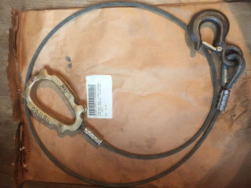 Nos wire robe assembly hook eyelet single leg military army surplus for sale