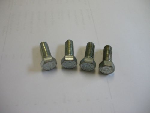 Hex head cap screw bolt 3/8-16 x 1&#034; grade 8 package of 4 for sale