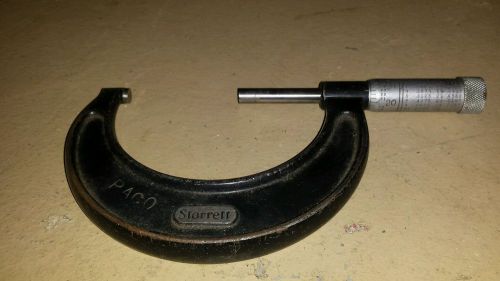 Vintage Starrett  Micrometer 3&#034; model 2N.No. 436 made in USA