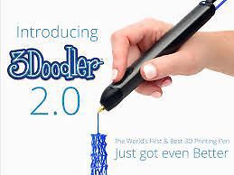 3Doodler 3D Printing Pen 2.0 Deluxe Kit  - GorillaSpoke for Free P&amp;P Worldwide!