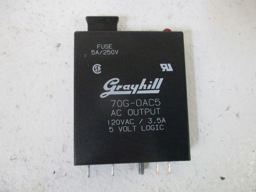 LOT OF 9 GRAYHILL 70G-OAC5 OUTPUT MODULE *NEW OUT OF A BOX*