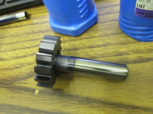 Niagara  keyseat cutter 1 1/2 dia. x 3/8&#034; tialn coated str tooth new made in usa for sale