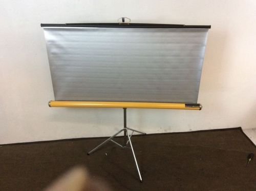 Lenticular pull down screen