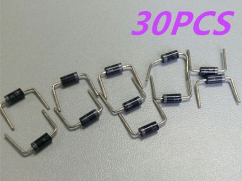 30pcs IN4007 1A 1000V Rectifier Diode NEW! Test Good!