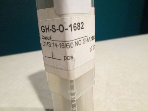 HEULE CHAMFERING TOOL GH-S-O-1682  GHS 14-16/60 NO SHANK GH-S 10-18