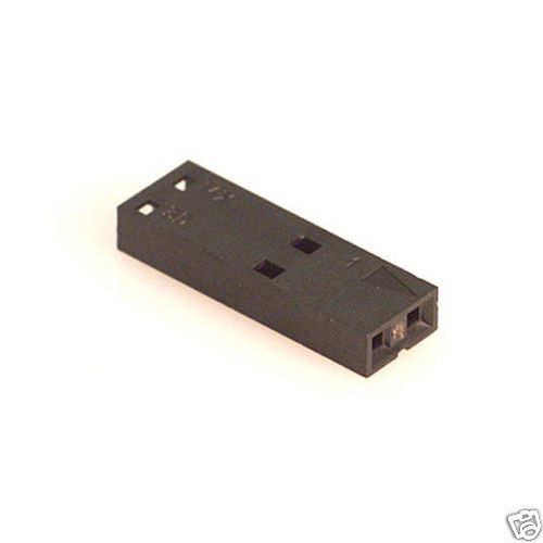 (100) Molex PN 50-57-9002 2.54mm (.100&#034;) Pitch SL Crimp 2 pin
