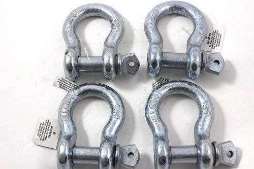 8 PACK 3/4&#034; Alloy Clevis Screw Pin Anchor Shackle Bow