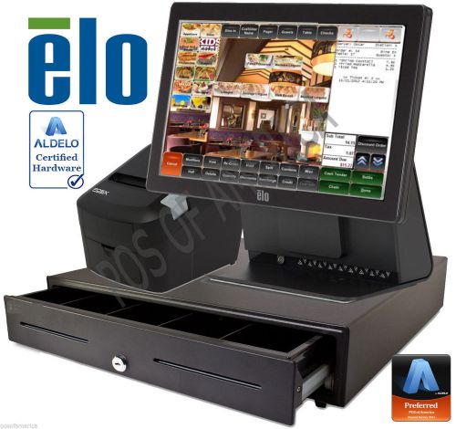 ALDELO PRO ELO ITALIAN RESTAURANT ALL-IN-ONE COMPLETE POS SYSTEM BUNDLE NEW