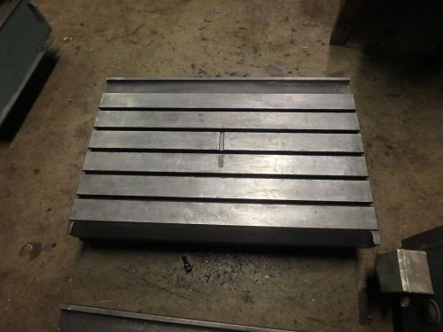 48&#034; x 31.25&#034; x 6&#034; steel welding t-slotted table cast iron layout plate for sale