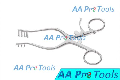 AA Pro: Weitlaner Retractor 8&#034; Blunt 3x4 Prong Surgical Instruments