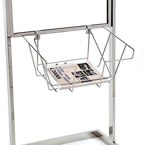 Econoco WSB2 Wire Literature Basket for Bulletin Sign Holder (Pack of 6)