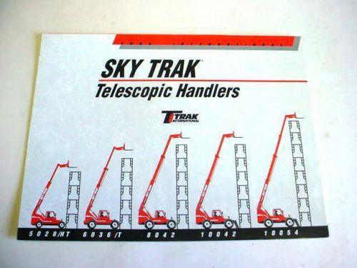 Sky Trak Telescopic Handler Forklifts, 1995, 6 Pages, Brochure    #