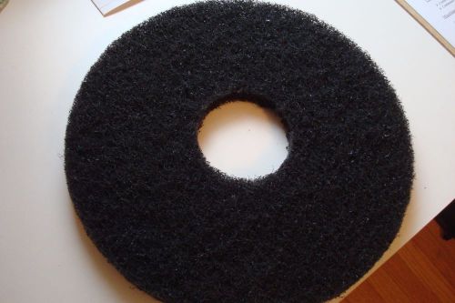 13&#039;&#039; americo floor maintenance black stripping pads, 5- pads. g for sale