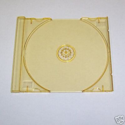 480 NEW STANDARD SINGLE CD GOLD TRAY  GOLTRAY