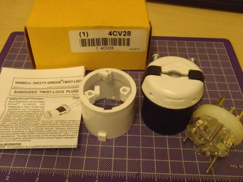 HUBBELL HBL2621S Plug, 250VAC, 30Amp, L6-30P, 2Pole, 3Wire, 1Phase !Q3!