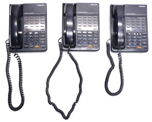 LOT 3 PANASONIC KX-T7050 HYBRID SYSTEM SPEAKERPHONE BUSINESS TELEPHONE 12 LINE