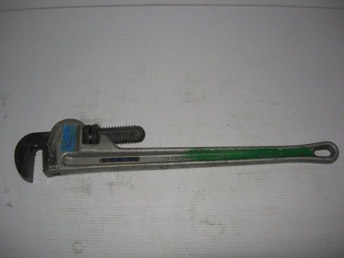 Genius 784610 24&#034; aluminum pipe wrench for sale