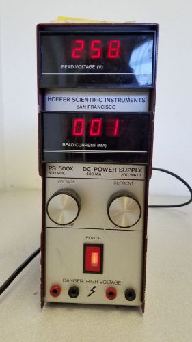 Hoefer Scientific Instruments PS 500x 500 V 400 MA 200 W