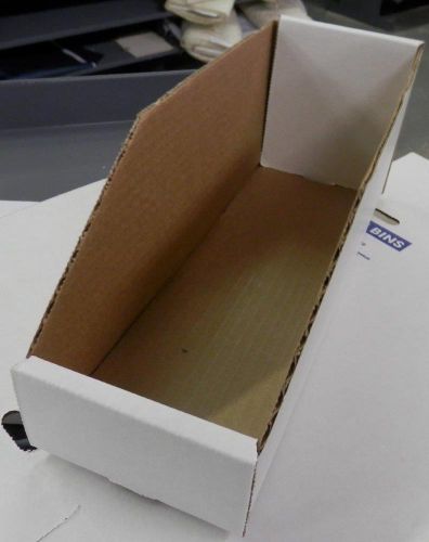 Bin-02         Bins to store in-card board - New x 29 in box Size 4x12x4 Sale