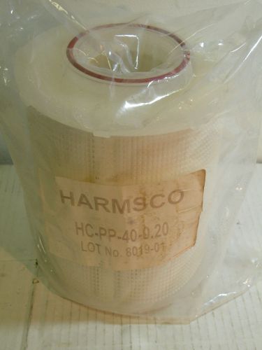 Harmsco HC-PP-40-0.2, 0.2 Micron Premium Hurricane All-Poly Cartridge Filter