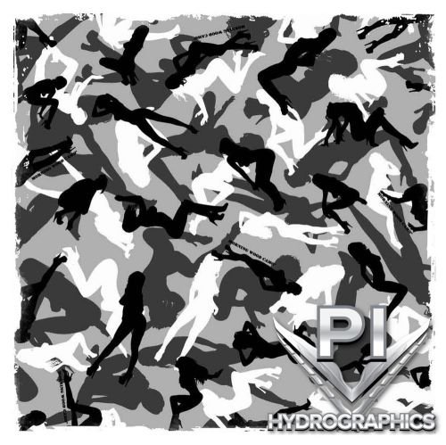 Hydrographic film water transfer hydro dipping film sexy girls snow camo rc145 for sale