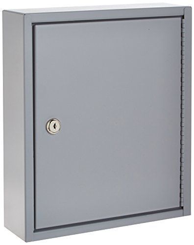 Cabinet Key Storage Box Hook Hanger 60 Keys Garage Wall Lockable Safety Steel