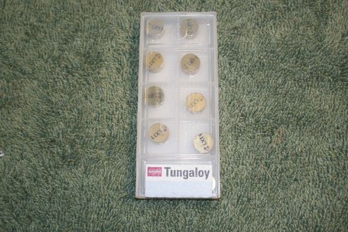 TUNGALOY   CERAMIC INSERTS     RNGN33 TO525    SEALED PACK OF 10  **SPECIAL SALE