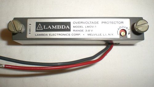 LAMBDA Over Voltage Protector, Model LMOV-1