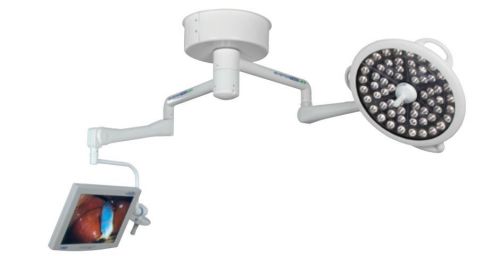 Bovie System Two LED Exam Light Single Ceiling &amp; Monitor #XLDS-S2MA NEW Medical