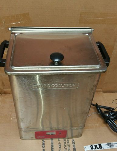 Hydrocollator E-1 Chattanooga Group Steam Pack Master Heating Unit