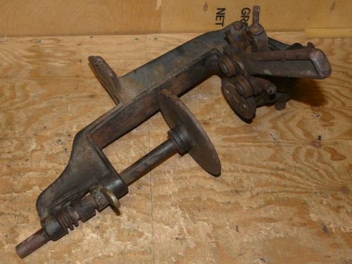 Antique heavy duty cast iron hand crank heavy duty seamer sealer for 540ml can for sale