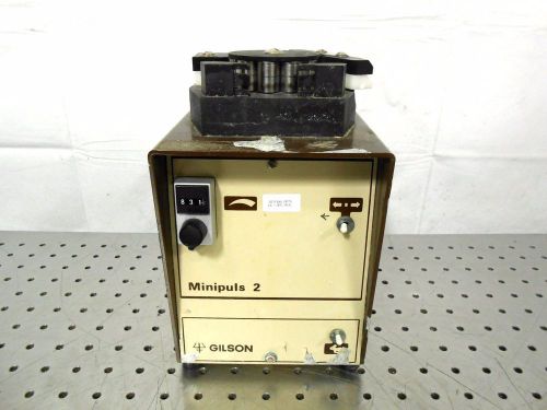 H128282 Gilson 2-Channel Peristaltic Pump Minipuls 2