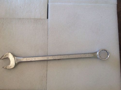 Used Wright Tool 1156 1-3/4&#034; Comb. Wrench, 12 Pt.