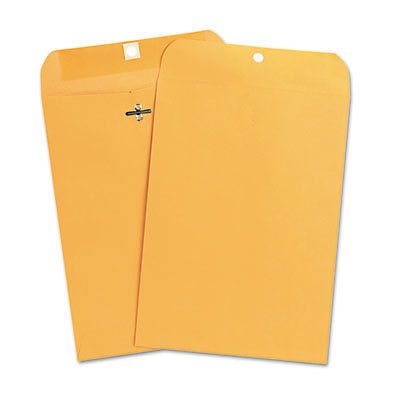 Kraft Clasp Envelope, Center Seam, 28lb, 7 1/2 x 10 1/2, Brown Kraft, 100/Box